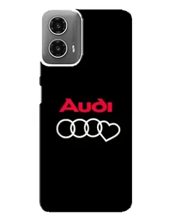 Чехол для Motorola MOTO G34 с картинкой «Логотип Audi Heart» Чехол для Motorola MOTO G34 с картинкой «Логотип Audi Heart»