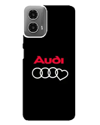 Чехол для Motorola MOTO G34 с картинкой «Логотип Audi Heart» Чехол для Motorola MOTO G34 с картинкой «Логотип Audi Heart»