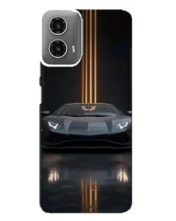 Чехол для Motorola MOTO G34 с картинкой «Lamborghini золотые линии» Чехол для Motorola MOTO G34 с картинкой «Lamborghini золотые линии»
