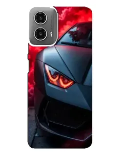 Чехол для Motorola MOTO G34 с картинкой «Lamborghini красное сияние» Чехол для Motorola MOTO G34 с картинкой «Lamborghini красное сияние»