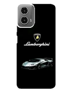 Чехол для Motorola MOTO G34 с картинкой «Логотип Lamborghini классика»