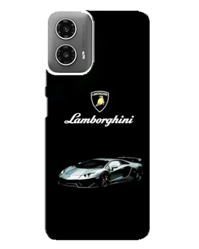 Чехол для Motorola MOTO G34 с картинкой «Логотип Lamborghini классика»