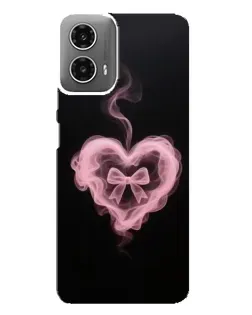 Чехол для Motorola MOTO G34 с картинкой «Дымчатое сердце» Чехол для Motorola MOTO G34 с картинкой «Дымчатое сердце»