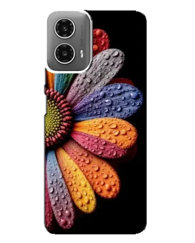 Чехол для Motorola MOTO G34 с картинкой «Радужный цветок» Чехол для Motorola MOTO G34 с картинкой «Радужный цветок»