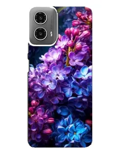 Чехол для Motorola MOTO G34 с картинкой «Сиреневый цвет»