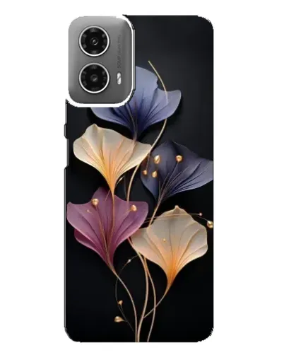 Чехол для Motorola MOTO G34 с картинкой «Лиловые цветы грации» Чехол для Motorola MOTO G34 с картинкой «Лиловые цветы грации»