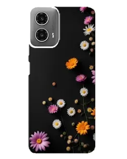 Чехол для Motorola MOTO G34 с картинкой «Цветочная композиция»