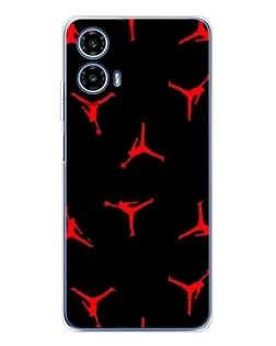Чехол для Motorola Moto G35 с картинкой «Jordan Red Pattern» Чехол для Motorola Moto G35 с картинкой «Jordan Red Pattern»