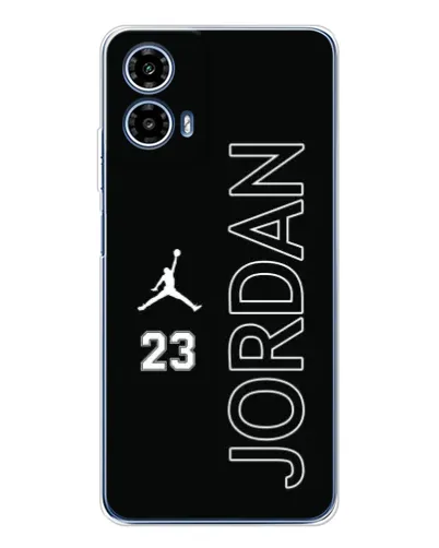 Чехол для Motorola Moto G35 с картинкой «Jordan Vertical»