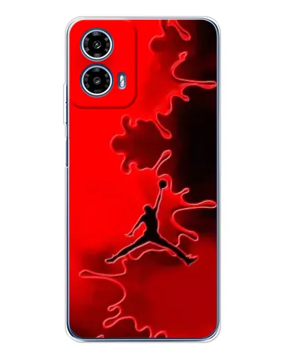 Чехол для Motorola Moto G35 с картинкой «Jordan Red Smoke»