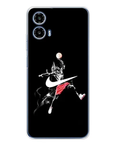 Чехол для Motorola Moto G35 с картинкой «Jordan Jumpman»