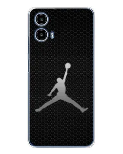 Чехол для Motorola Moto G35 с картинкой «Jordan Dark Carbon»