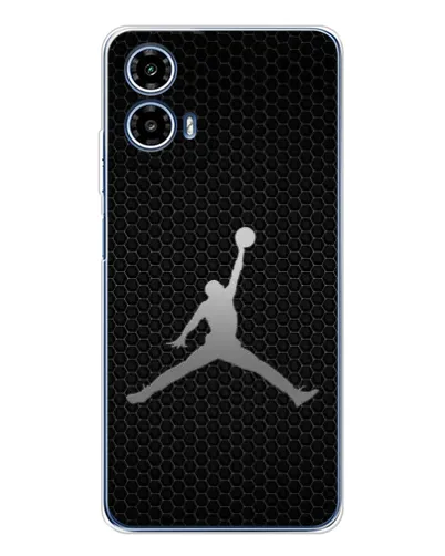 Чехол для Motorola Moto G35 с картинкой «Jordan Dark Carbon»