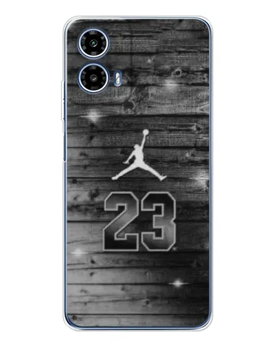 Чехол для Motorola Moto G35 с картинкой «Jordan Carbon 23»