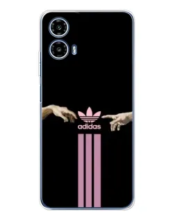 Чехол для Motorola Moto G35 с картинкой «Adidas Hands»