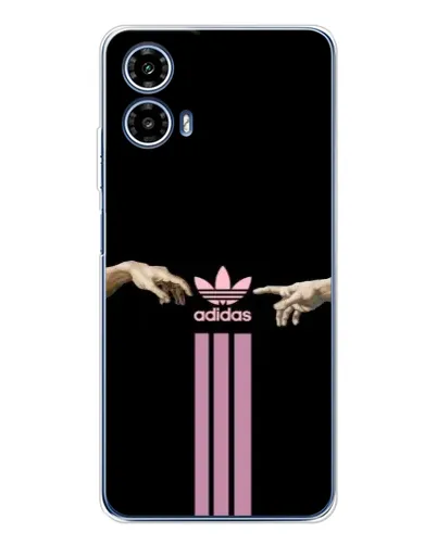 Чехол для Motorola Moto G35 с картинкой «Adidas Hands»