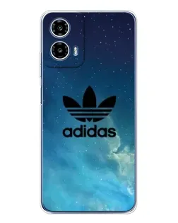 Чехол для Motorola Moto G35 с картинкой «Adidas Stone Logo»