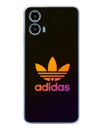 Чехол для Motorola Moto G35 с картинкой «Градиент Adidas»