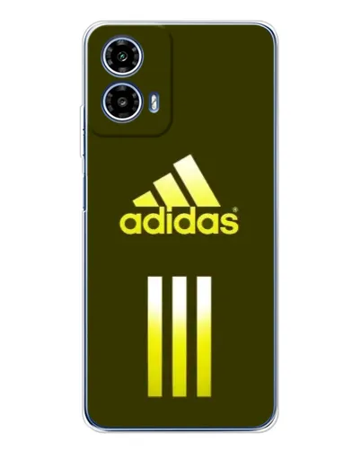 Чехол для Motorola Moto G35 с картинкой «Оливковый градиент Adidas»