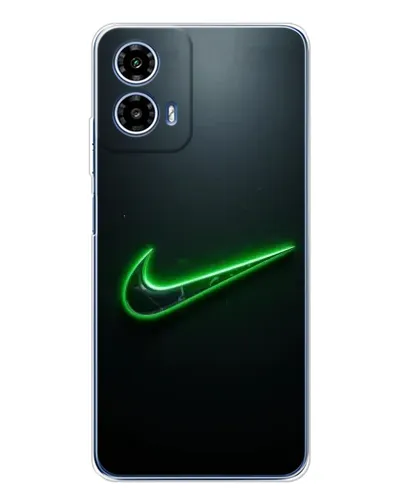 Чехол для Motorola Moto G35 с картинкой «Неоновый контур Nike» Чехол для Motorola Moto G35 с картинкой «Неоновый контур Nike»
