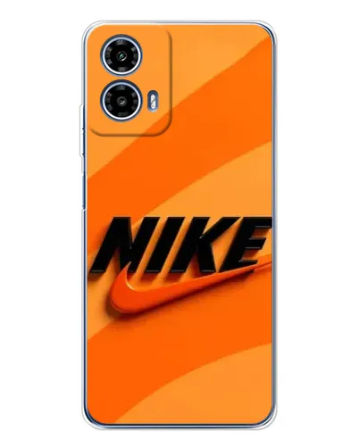 Чехол для Motorola Moto G35 с картинкой «Оранжевый драйв Nike» Чехол для Motorola Moto G35 с картинкой «Оранжевый драйв Nike»