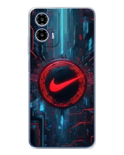 Чехол для Motorola Moto G35 с картинкой «Техногенный стиль Nike» Чехол для Motorola Moto G35 с картинкой «Техногенный стиль Nike»