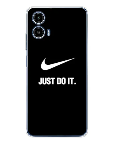 Чехол для Motorola Moto G35 с картинкой «Классический принт Nike» Чехол для Motorola Moto G35 с картинкой «Классический принт Nike»