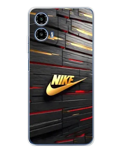 Чехол для Motorola Moto G35 с картинкой «Золотой Nike на металле» Чехол для Motorola Moto G35 с картинкой «Золотой Nike на металле»