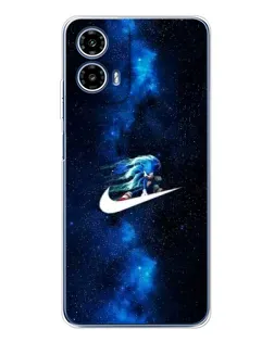 Чехол для Motorola Moto G35 с картинкой «Звездный путь Nike»