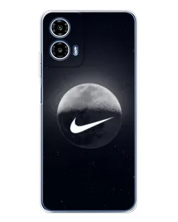 Чехол для Motorola Moto G35 с картинкой «Nike в стиле граффити»