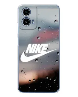 Чехол для Motorola Moto G35 с картинкой «Nike в стиле ретро»