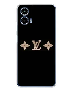 Чехол для Motorola Moto G35 с картинкой «Louis Vuitton — минимализм»