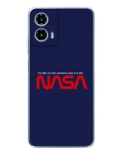 Чехол для Motorola Moto G35 с картинкой «NASA — глубокий космос»