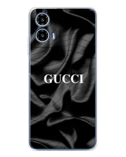 Чехол для Motorola Moto G35 с картинкой «Gucci — шелковые волны» Чехол для Motorola Moto G35 с картинкой «Gucci — шелковые волны»