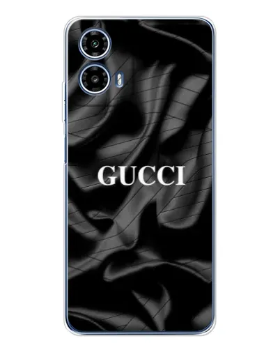 Чехол для Motorola Moto G35 с картинкой «Gucci — шелковые волны»