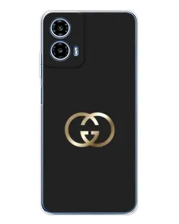 Чехол для Motorola Moto G35 с картинкой «Минимализм Gucci»