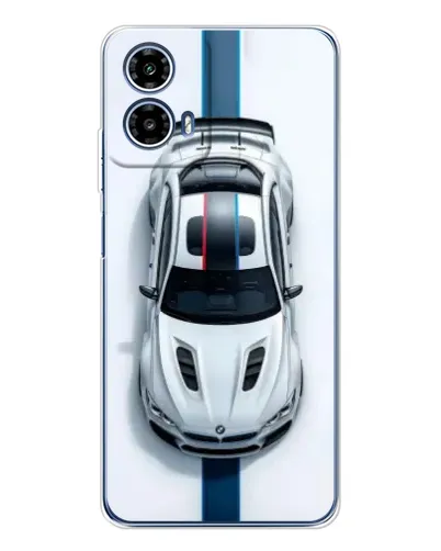 Чехол для Motorola Moto G35 с картинкой «Вид сверху — BMW M»