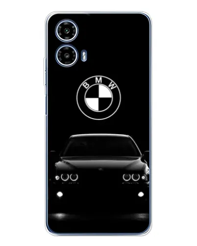 Чехол для Motorola Moto G35 с картинкой «BMW — взгляд из темноты»