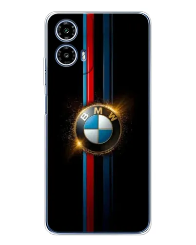 Чехол для Motorola Moto G35 с картинкой «BMW M-Power неон»