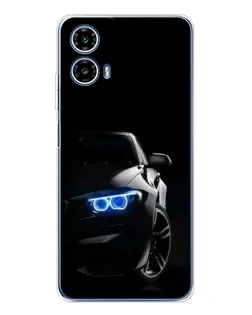 Чохол для Motorola Moto G35 з картинкою «BMW — нічний погляд»