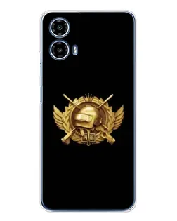 Чехол для Motorola Moto G35 с картинкой «PUBG — оранжевый градиент» Чехол для Motorola Moto G35 с картинкой «PUBG — оранжевый градиент»