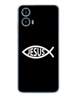 Чехол для Motorola Moto G35 с картинкой «Классический Jesus»