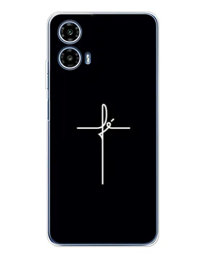 Чохол для Motorola Moto G35 з картинкою «Тонкий хрест» Чохол для Motorola Moto G35 з картинкою «Тонкий хрест»