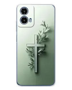 Чохол для Motorola Moto G35 з картинкою «Оливкова гілка»