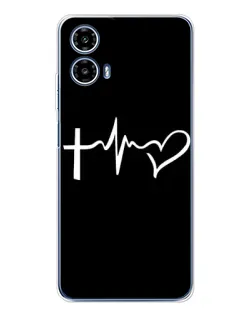 Чохол для Motorola Moto G35 з картинкою «Пульс віри»