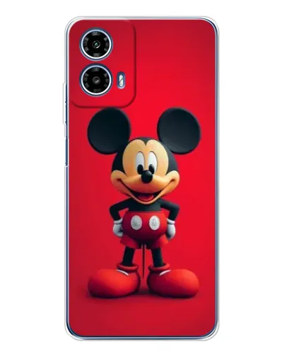 Чехол для Motorola Moto G35 с картинкой «Mickey в полный рост»
