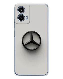 Чехол для Motorola Moto G35 с картинкой «Mercedes Maybach стиль»