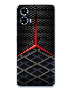 Чехол для Motorola Moto G35 с картинкой «Mercedes Carbon Grid»