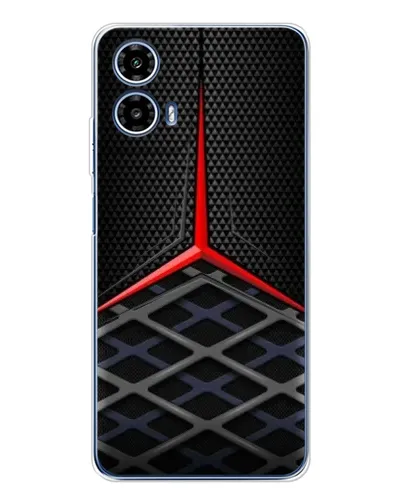 Чехол для Motorola Moto G35 с картинкой «Mercedes Carbon Grid»