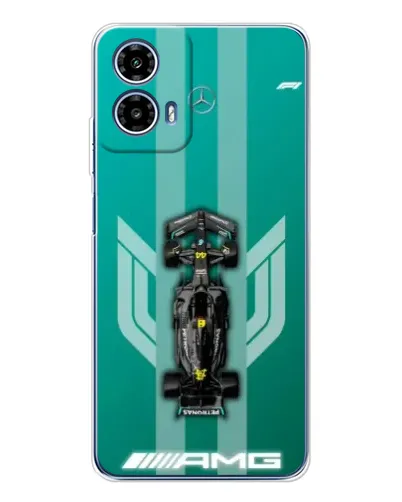 Чехол для Motorola Moto G35 с картинкой «Mercedes AMG Petronas»
